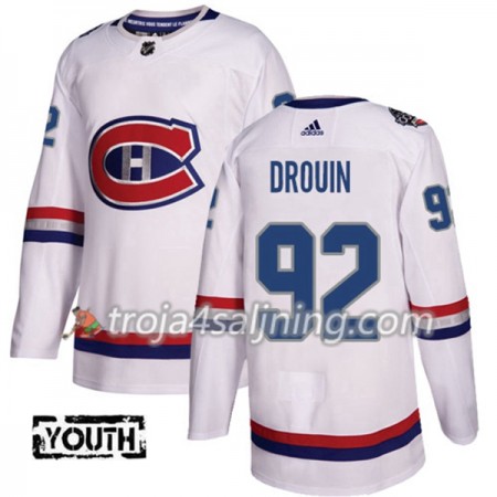 Montreal Canadiens tröja Jonathan Drouin 92 Vit 2017-2018 Adidas Classic Authentic - NHL Tröjor Barn Montreal Canadiens tröja Jonathan Drouin 92 Vit 2017-2018 Adidas Classic Authentic - NHL Tröjor Barn